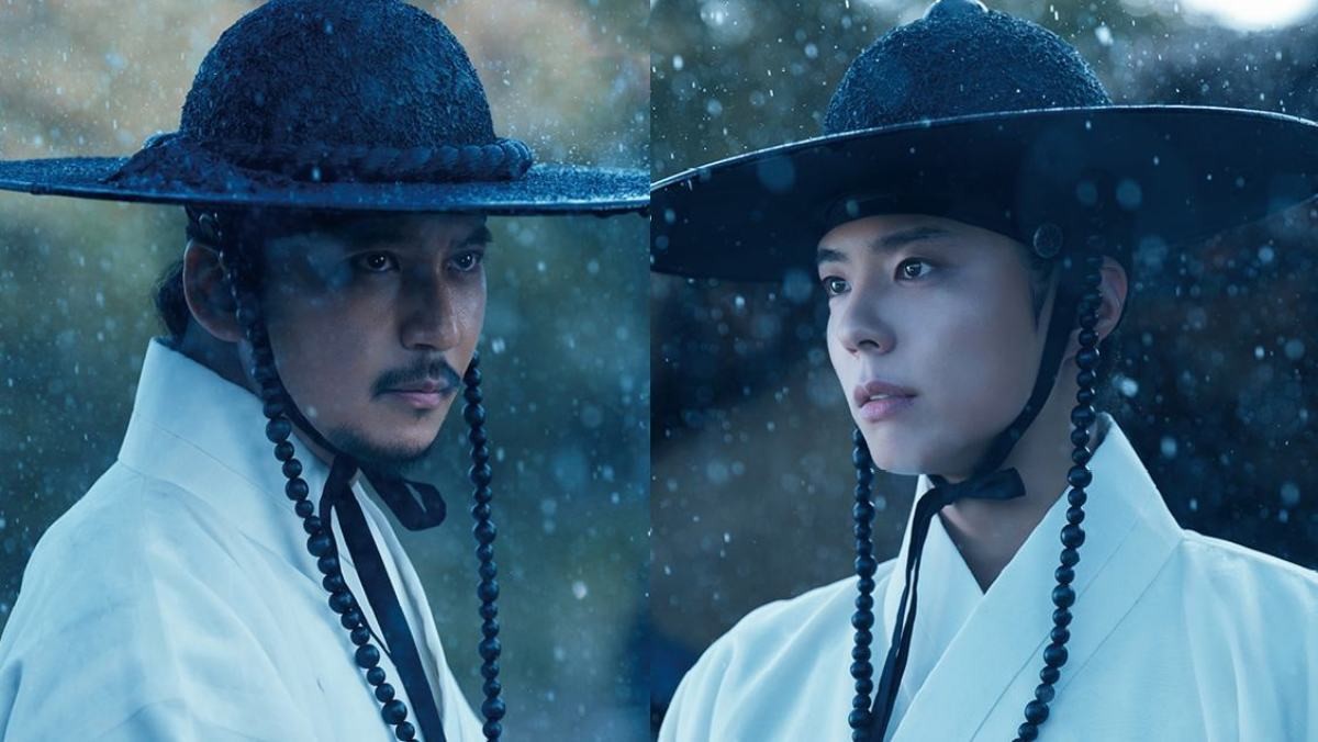 '몽유도원도' 스틸컷. 배우 김남길, 박보검. / 플러스엠 엔터테인먼트 제공