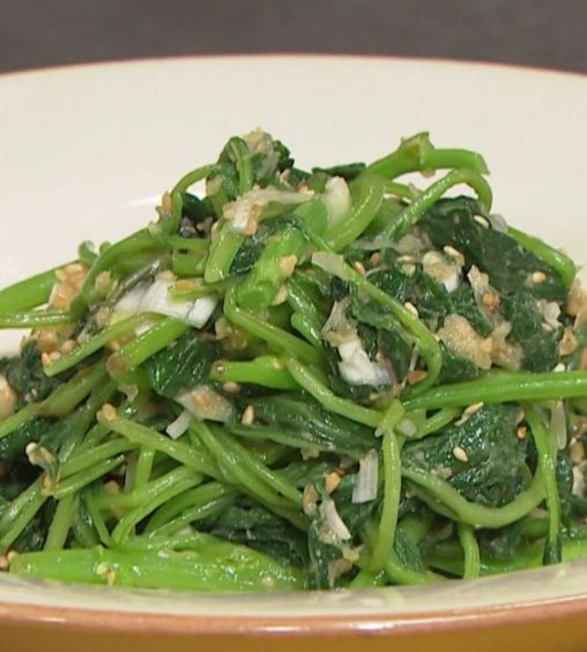 취나물 된장 무침. / EBS '최고의 요리비결'