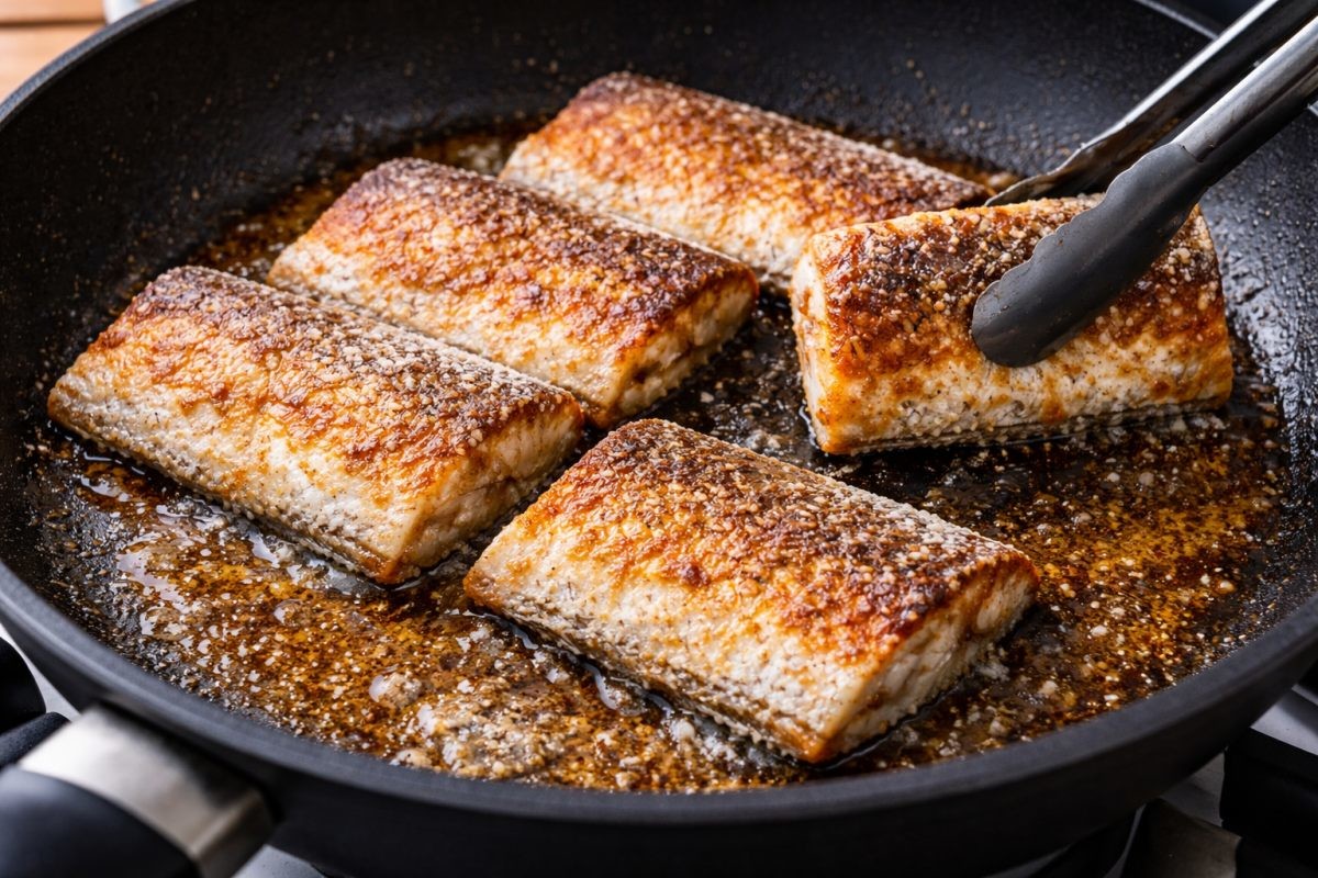 갈치를 굽는 모습 / 기사 내용을 바탕으로 제작한 AI 이미지