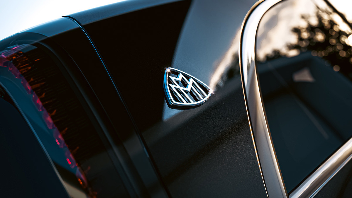 메르세데스-마이바흐 VLS의 티저 이미지. / 메르세데스-벤츠