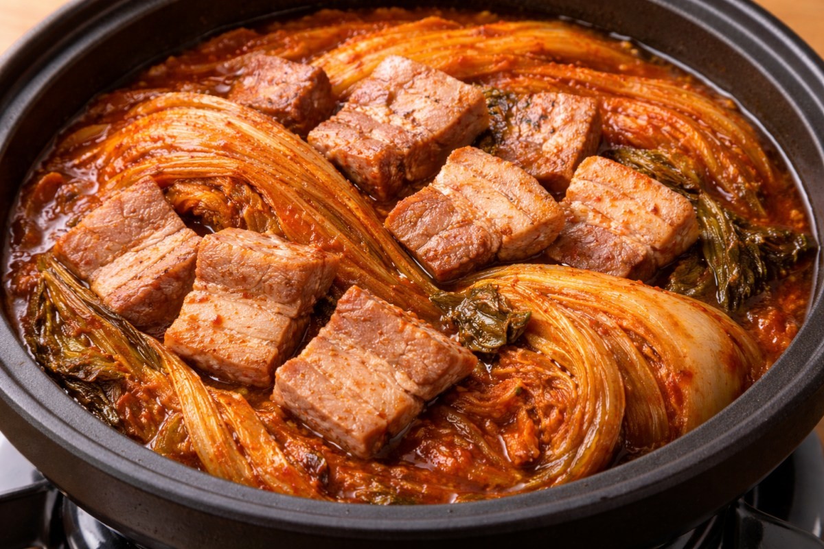 완성된 맛있는 김치찜 / 기사 내용을 바탕으로 제작한 AI 이미지