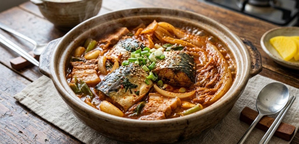 맛있는 김치찜 사진 / 기사 내용을 바탕으로 제작한 AI 이미지