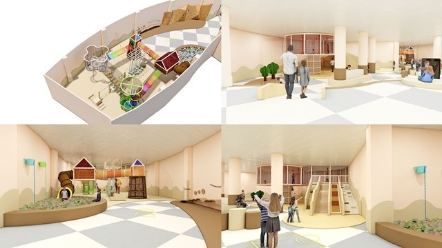 오는 5월 개관 예정인 빛가람호수공원 어린이 실내 놀이시설 조감도