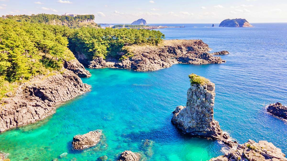 외돌개 풍경   / 제주특별자치도-공공누리