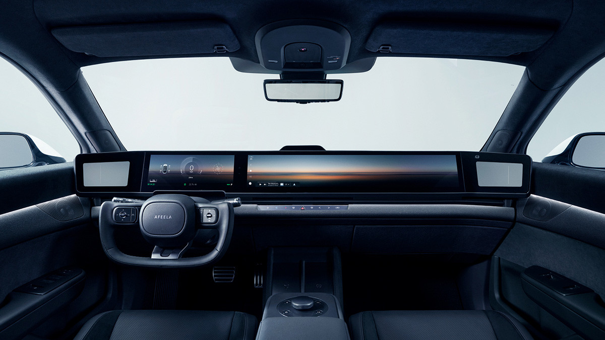 아필라 1의 실내. / 소니혼다모빌리티