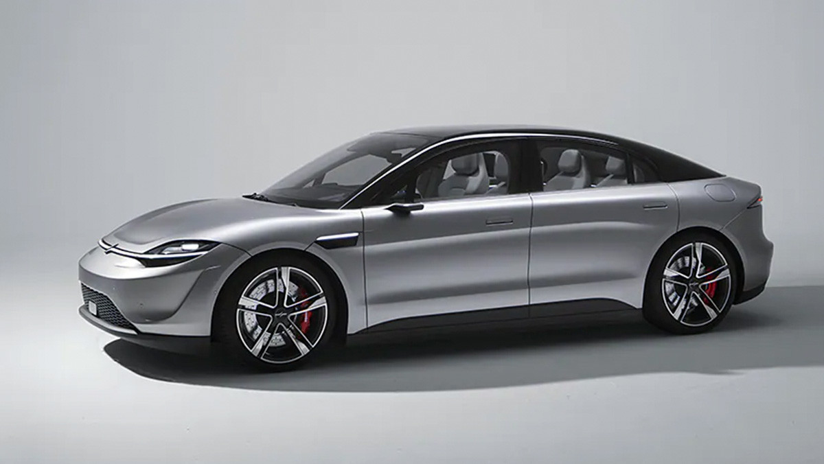 소니 비전-S 01 세단 프로토타입. / 소니