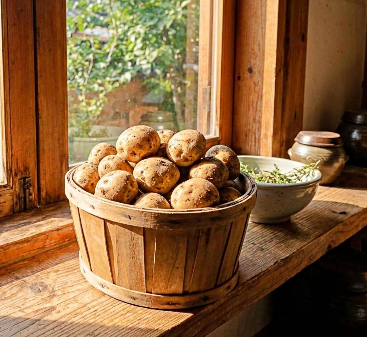 '땅속의 사과'로 불리는 감자. 기사 내용 토대로 AI툴 활용해 제작한 자료사진.
