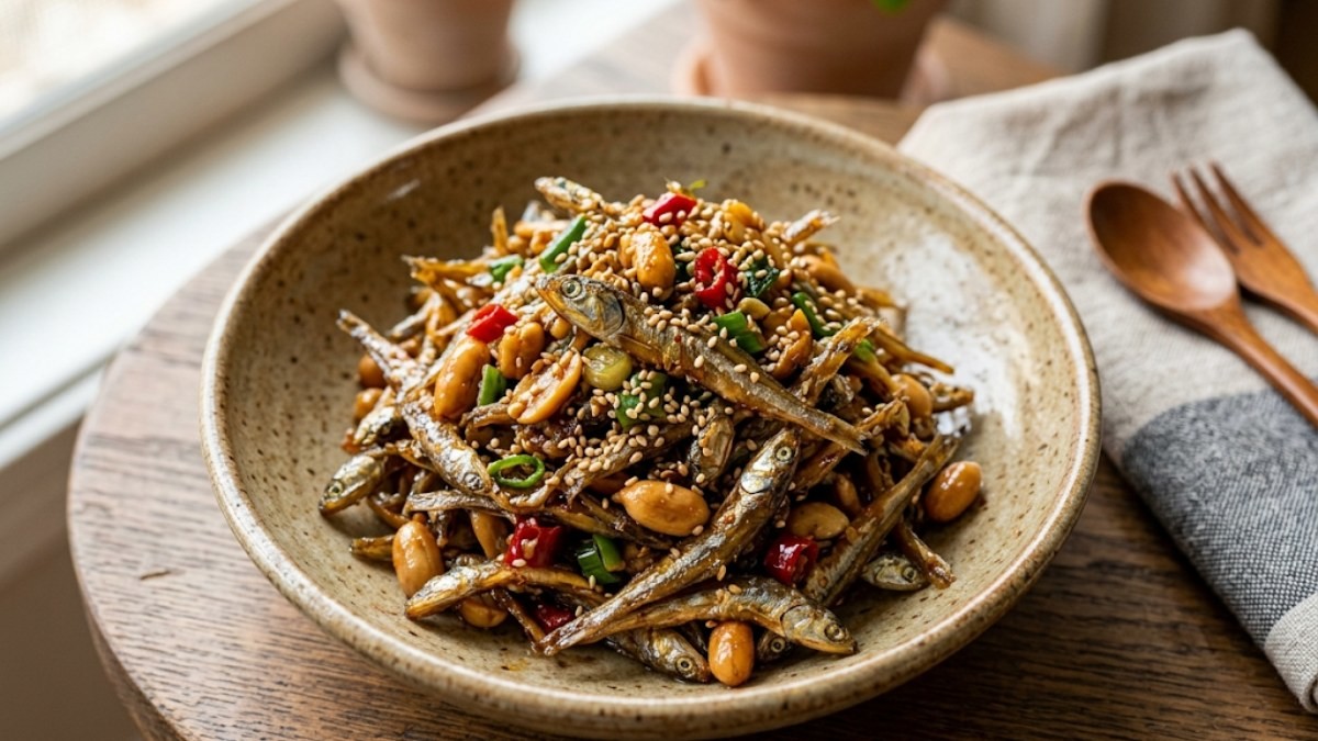 맛있는 멸치볶음 / 기사 내용을 바탕으로 제작한 AI 이미지