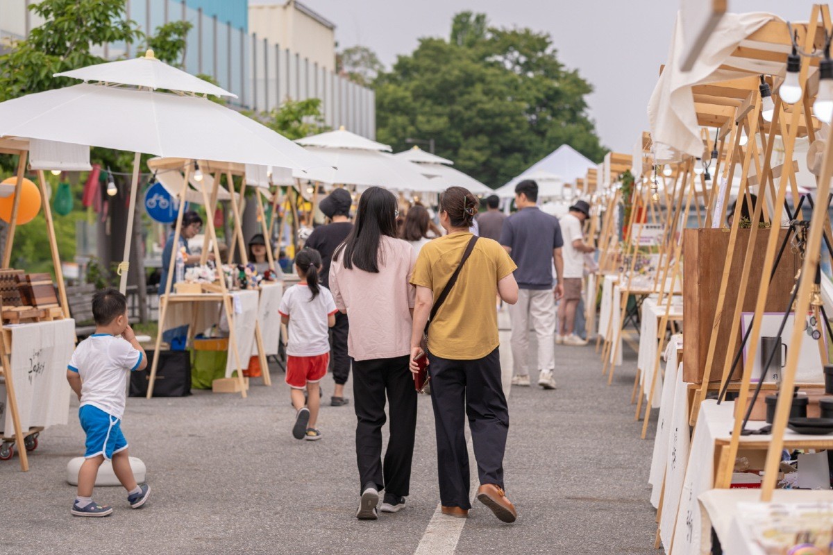 123사비공예마을 공예행사(공예마을 규암장터) / 부여군
