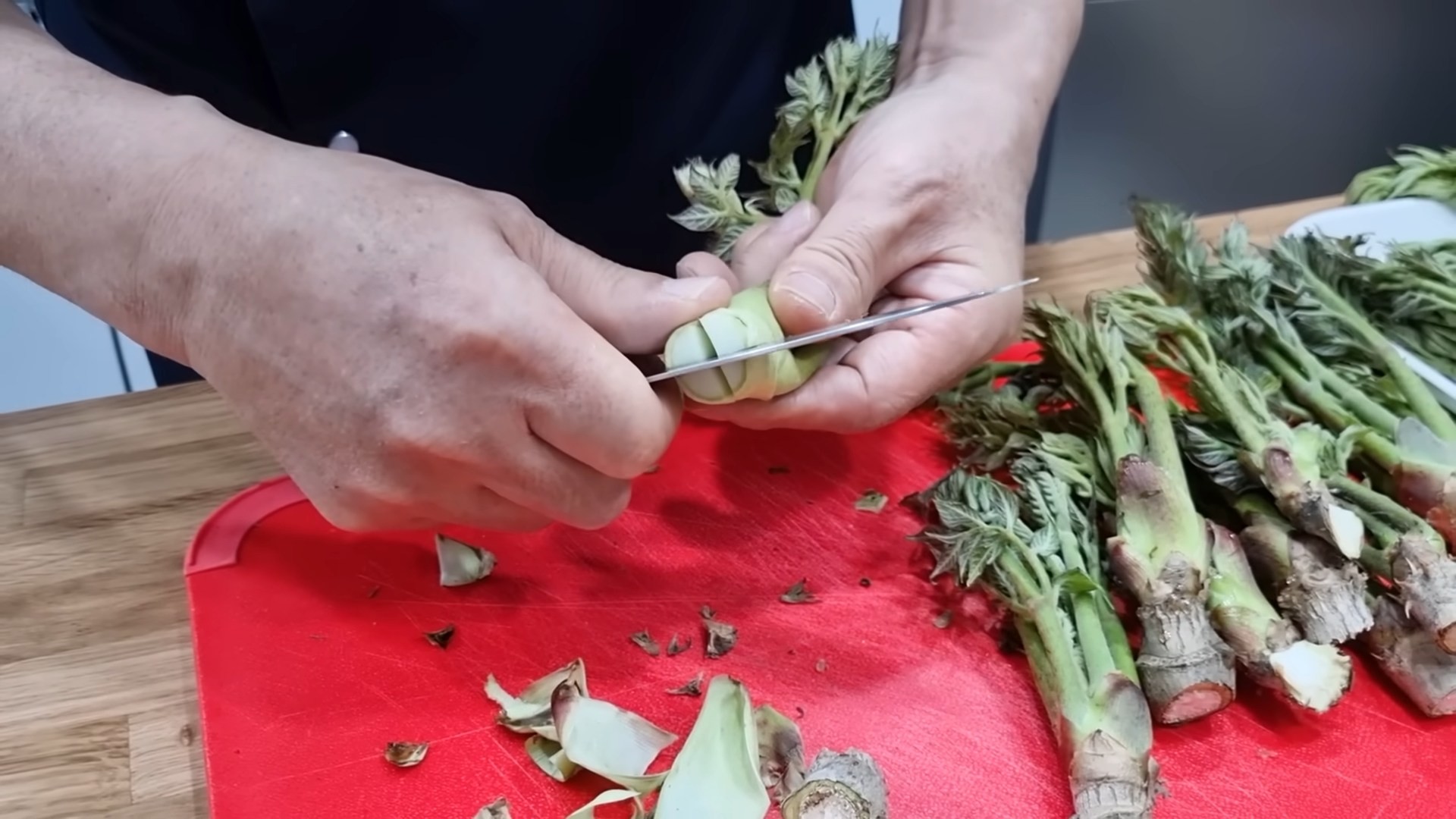 '두릅 고추장 장아찌' 조리 과정 자료사진. / 유튜브 '김대석 셰프TV'