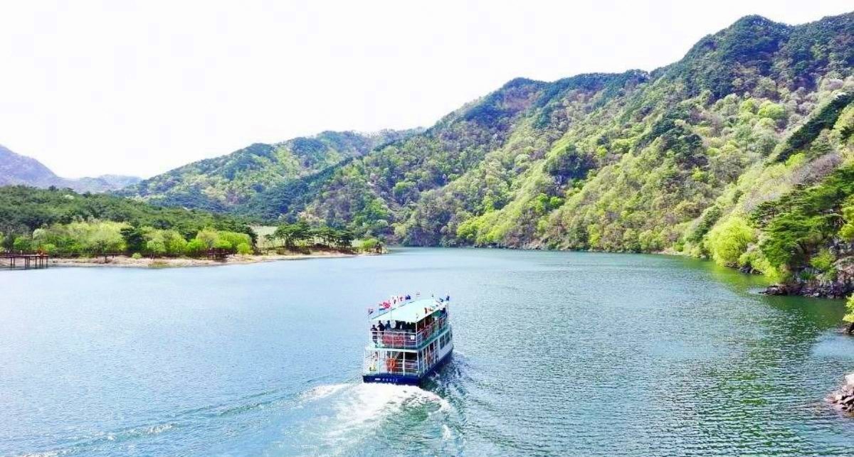 산막이옛길 유람선 / ⓒ한국관광콘텐츠랩-괴산군청