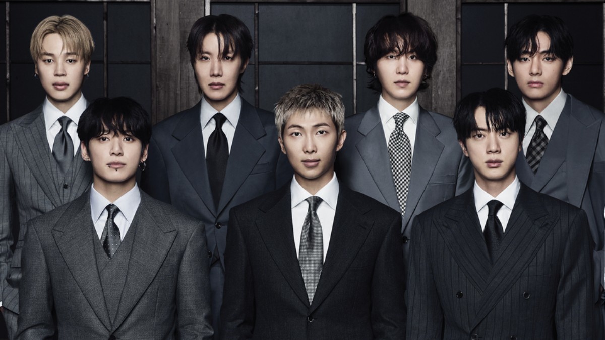 방탄소년단(BTS)이 3월 스타 브랜드평판 1위를 차지했다. / 하이브