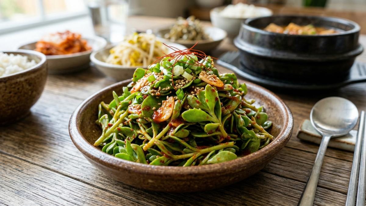 돌나물 무침 (AI로 제작)