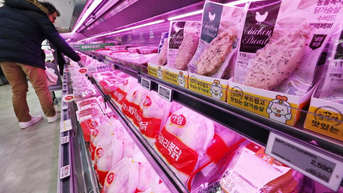 이날 서울의 한 대형마트 축산물 판매대 모습. / 연합뉴스