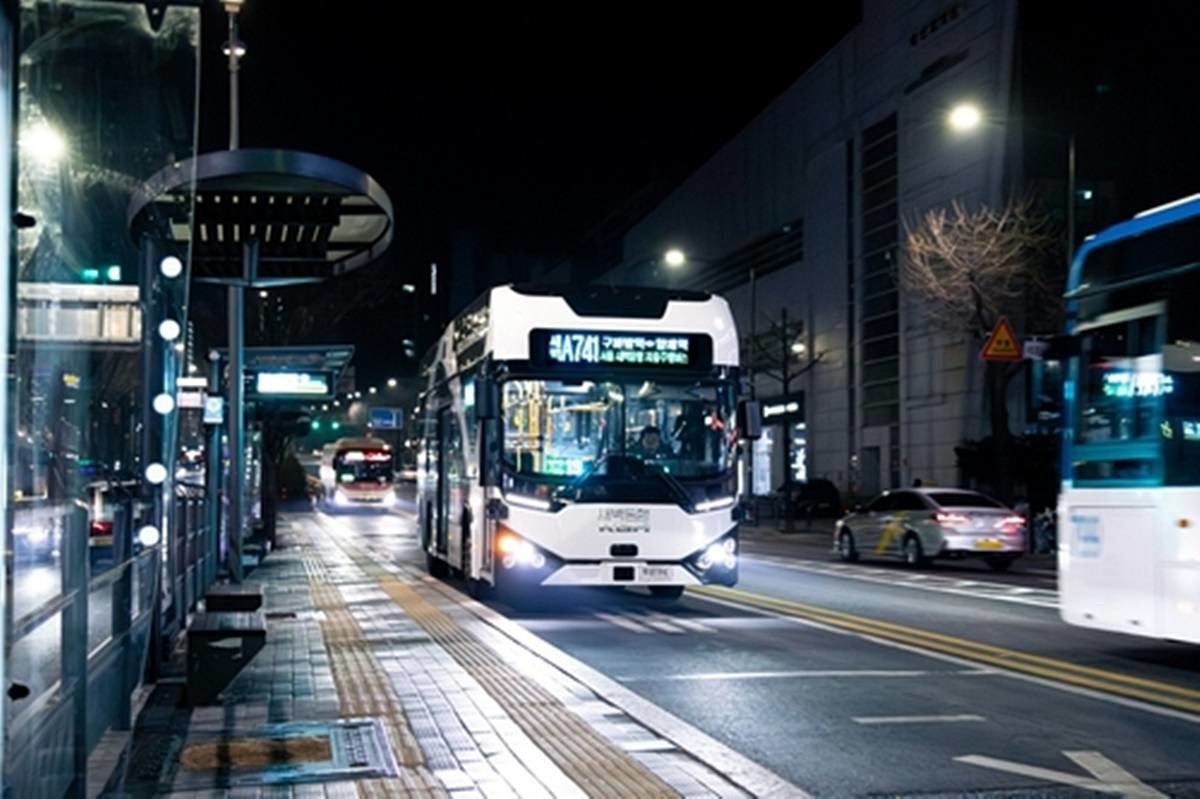 새벽동행 자율주행 버스 A741 / 서울시 제공