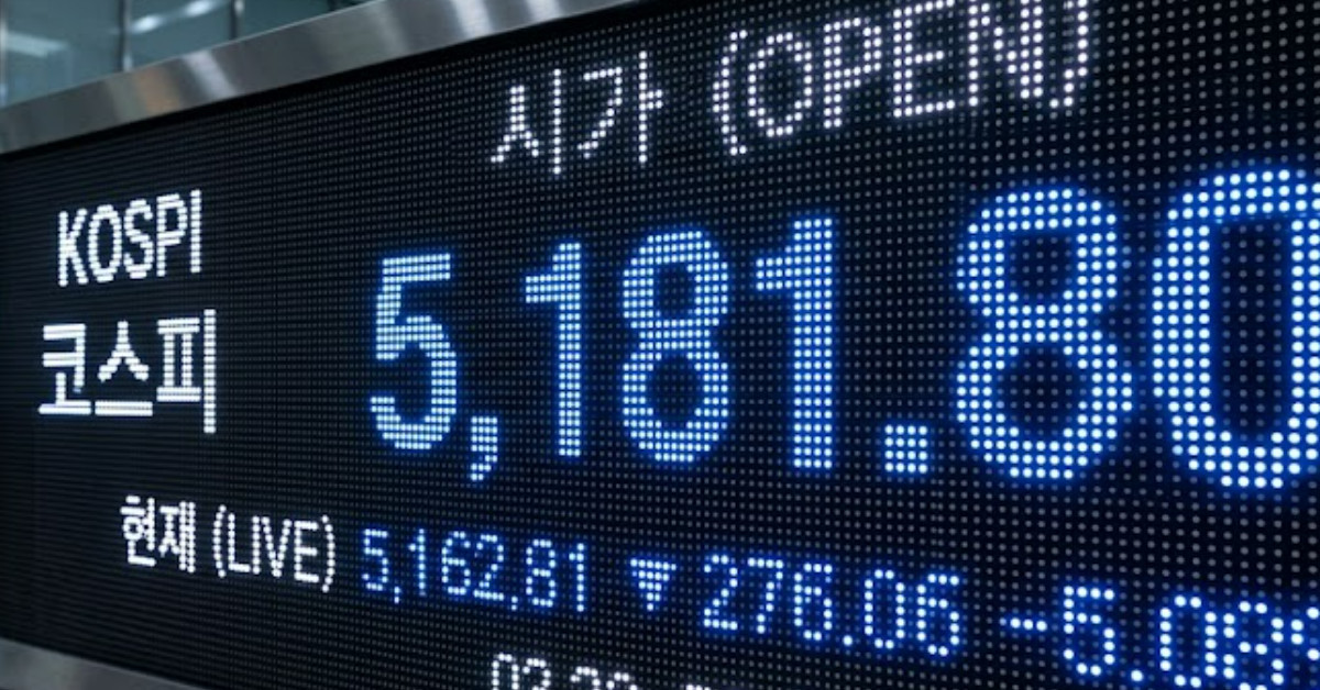 26년 3월 30일 코스피 시가. 기사 이해를 돕기 위해 AI로 제작한 이미지.