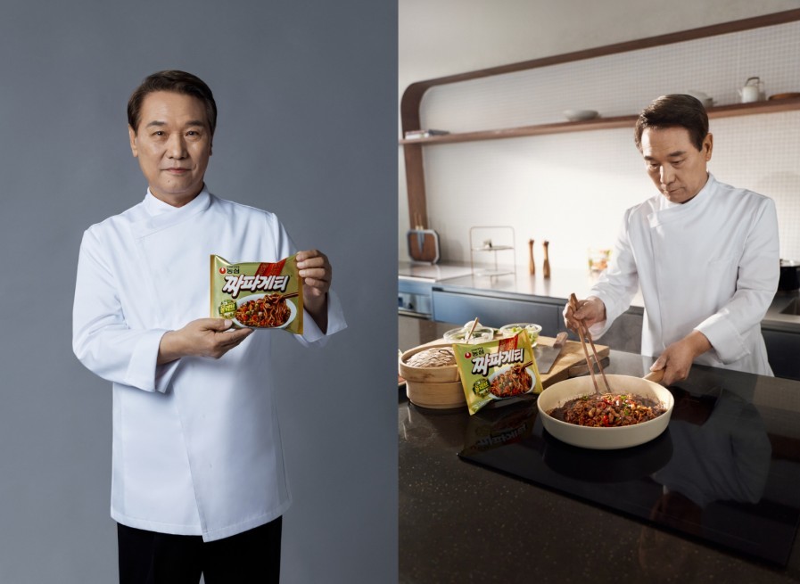 짜파게티 모델 후덕죽 셰프 / 농심 제공