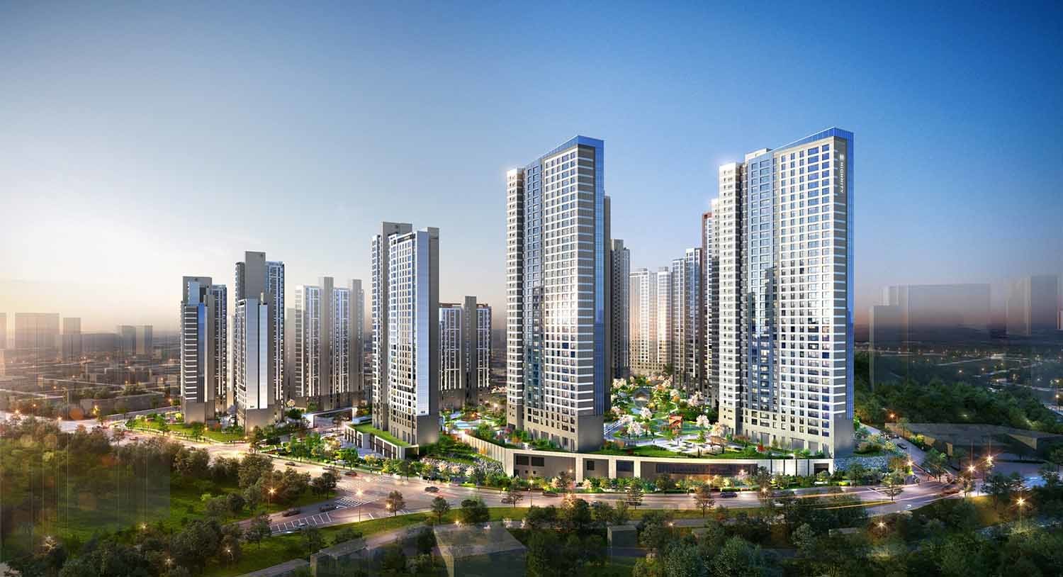 구리역 하이니티 리버파크 투시도