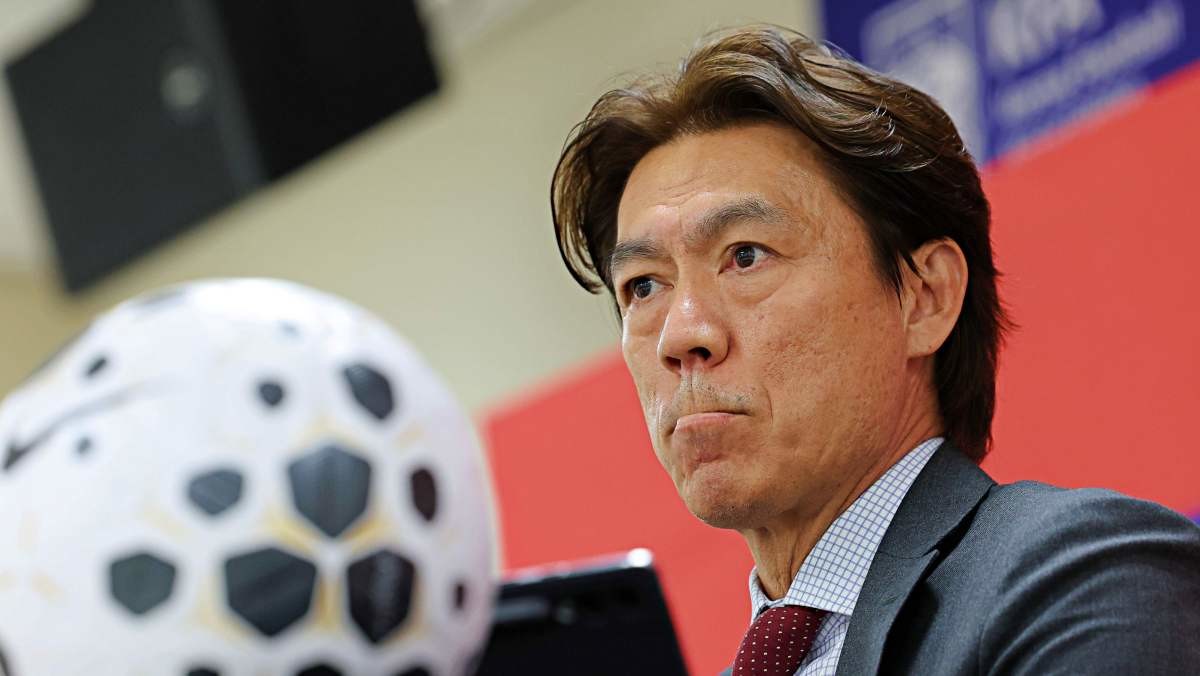 홍명보 대한민국 축구 대표팀 감독. / 뉴스1