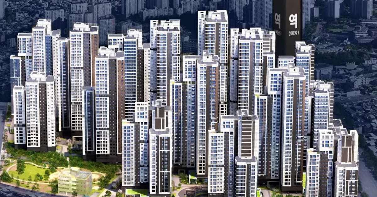 더샵 신길센트럴시티 외관.  / 더샵 신길센트럴시티