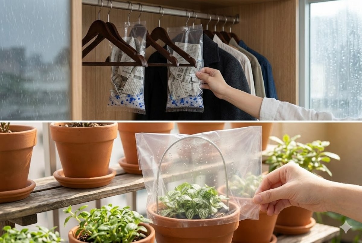 옷걸이를 활용한 모습 / 기사 내용을 바탕으로 제작한 AI 이미지