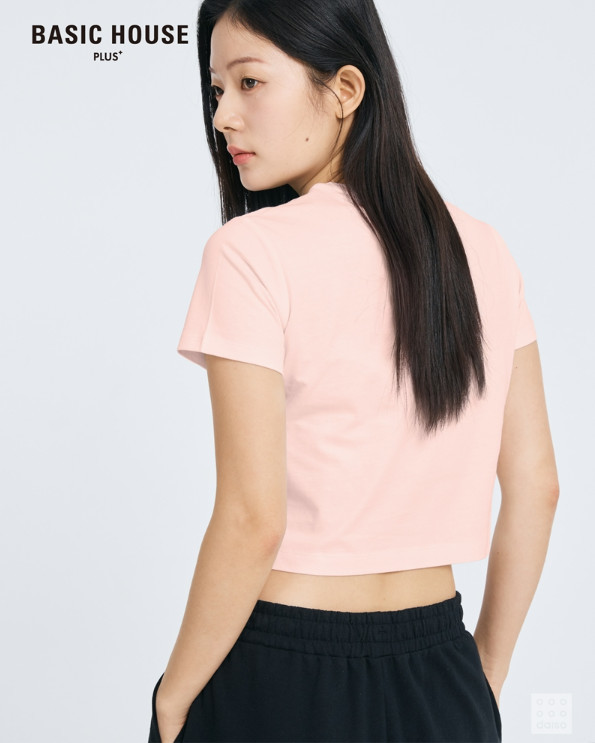 베이직하우스 플러스+ 데일리한 티셔츠 / 다이소