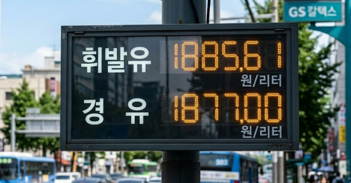 26년 3월 31일 전국 평균 유가 이미지. 기사 이해를 돕기 위해 AI로 제작한 이미지.