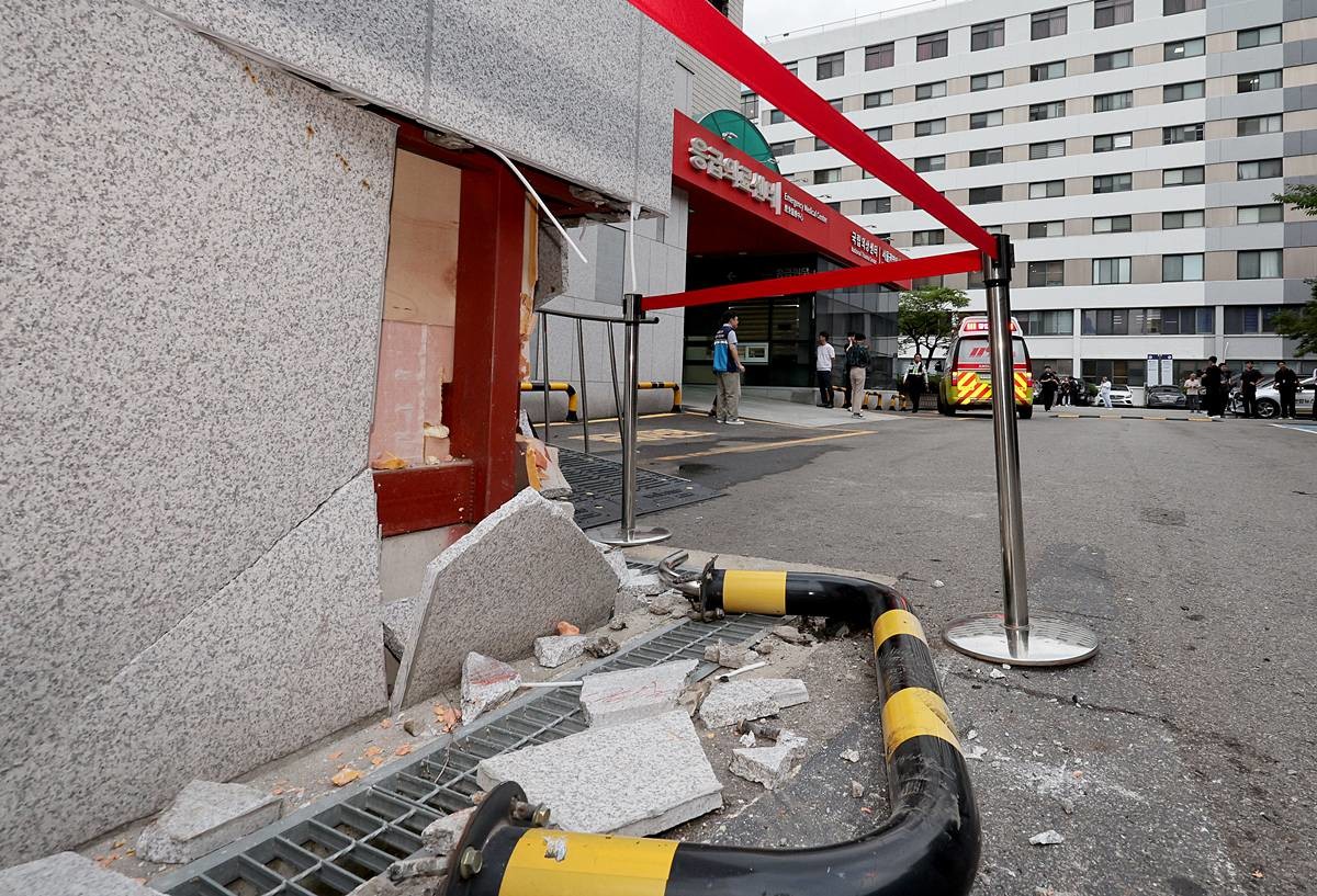 과거 고령운전자 돌진 사고로 3명 부상. 자료 사진 / 뉴스1