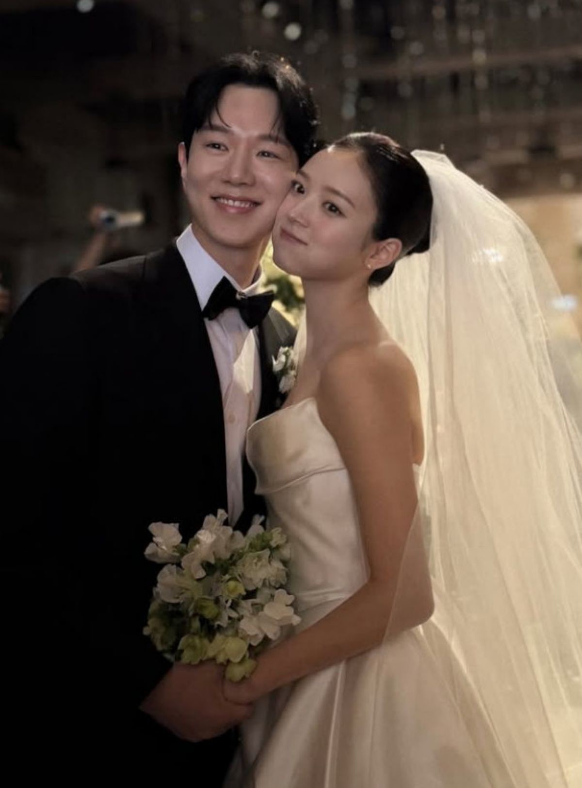 김지영-윤수영 부부. 결혼식 사진 2./ 김지영 인스타그램