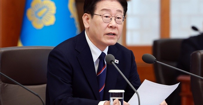 국무회의서 발언하는 이재명 대통령 / 뉴스1