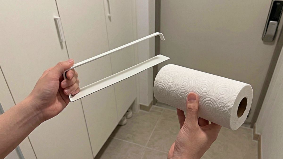 여기저기서 '꿀템'이라고 소문난 자석 키친타월. 기사 내용 토대로 AI툴 활용해 제작한 자료사진.