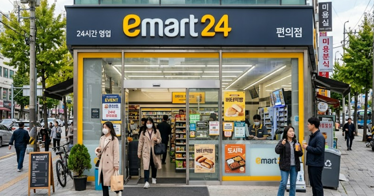 이마트 24 편의점. 기사 이해를 돕기 위해 AI로 제작한 이미지.
