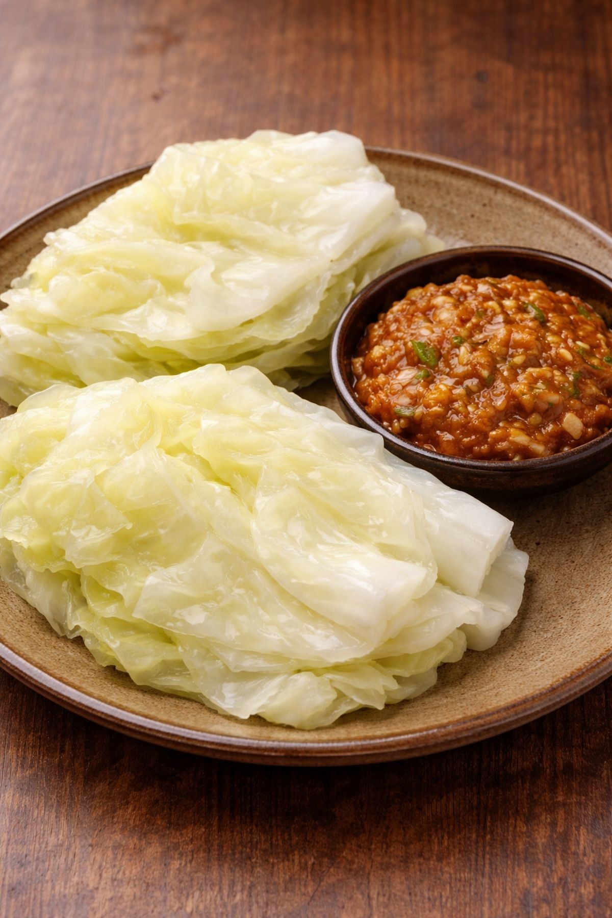 양배추쌈. 기사 내용 토대로 AI툴 활용해 제작한 자료사진.