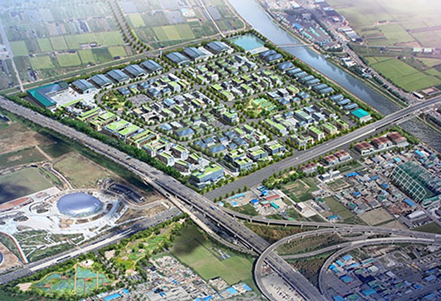 서운일반산업단지 조감도