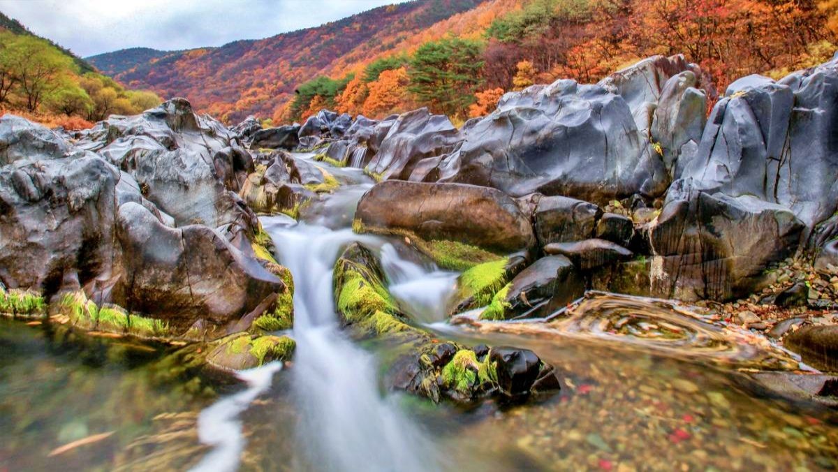 백석탄계곡 / 청송군청-청송여행 홈페이지