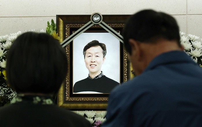 고 오상열 씨 영정 사진 / 뉴스1