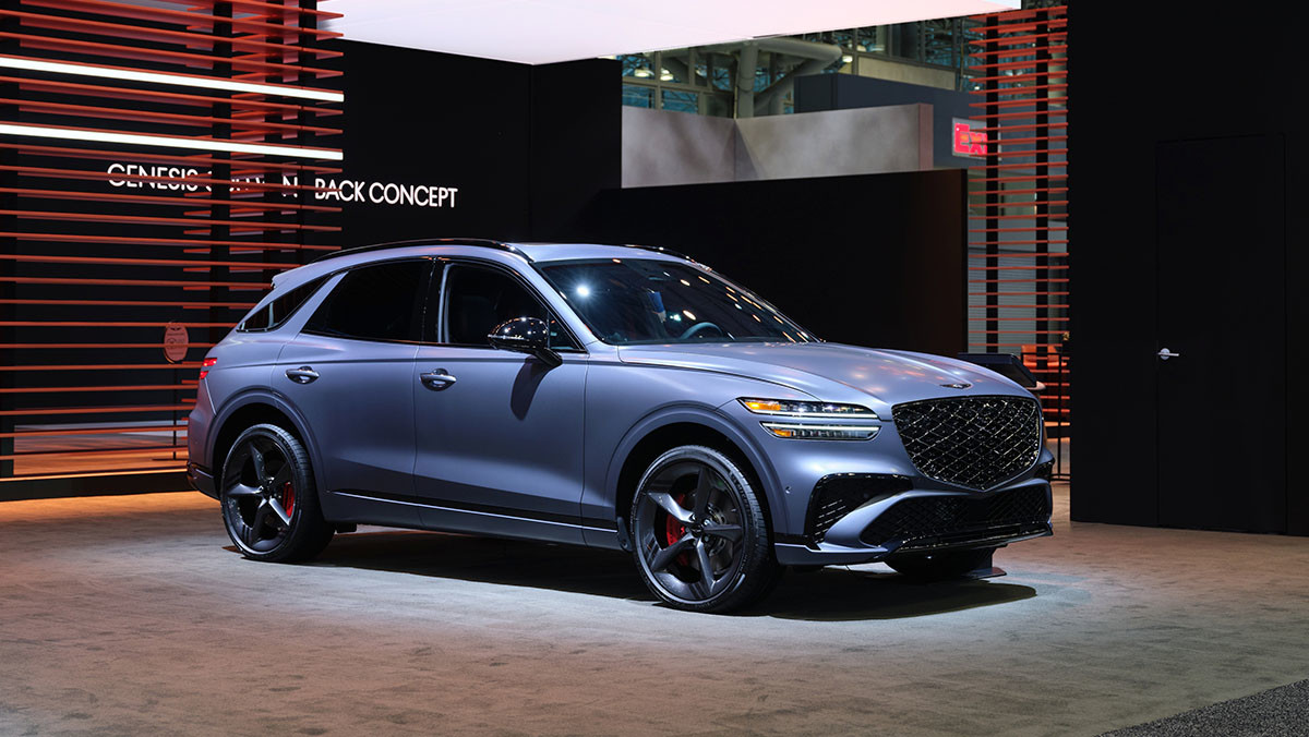 제네시스 GV70 그래파이트 에디션. / 제네시스