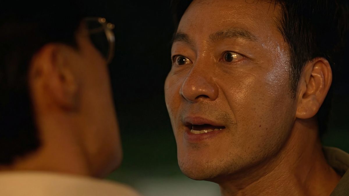 드라마 '허수아비' 메인 예고 장면 중 일부를 AI로 재생성한 이미지.