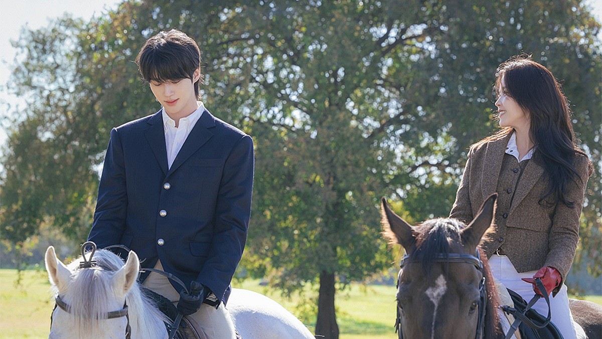 드라마 '21세기 대군부인' 주연 배우 변우석과 아이유 / MBC