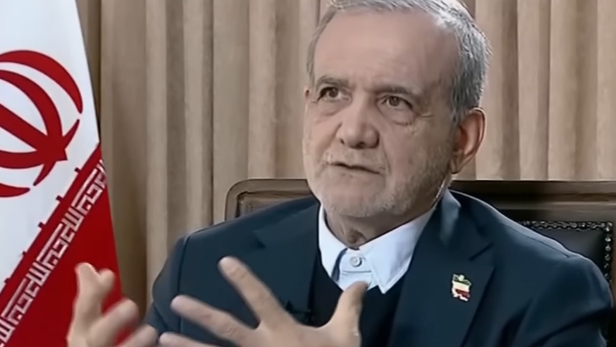 페제시키안 이란 대통령. / 이란 국영방송 캡쳐