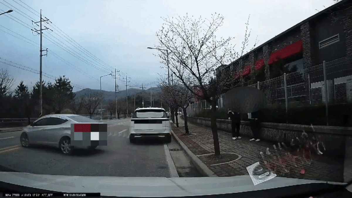 사고 영상 / 유튜브 '타임즈 음성' 영상 캡처