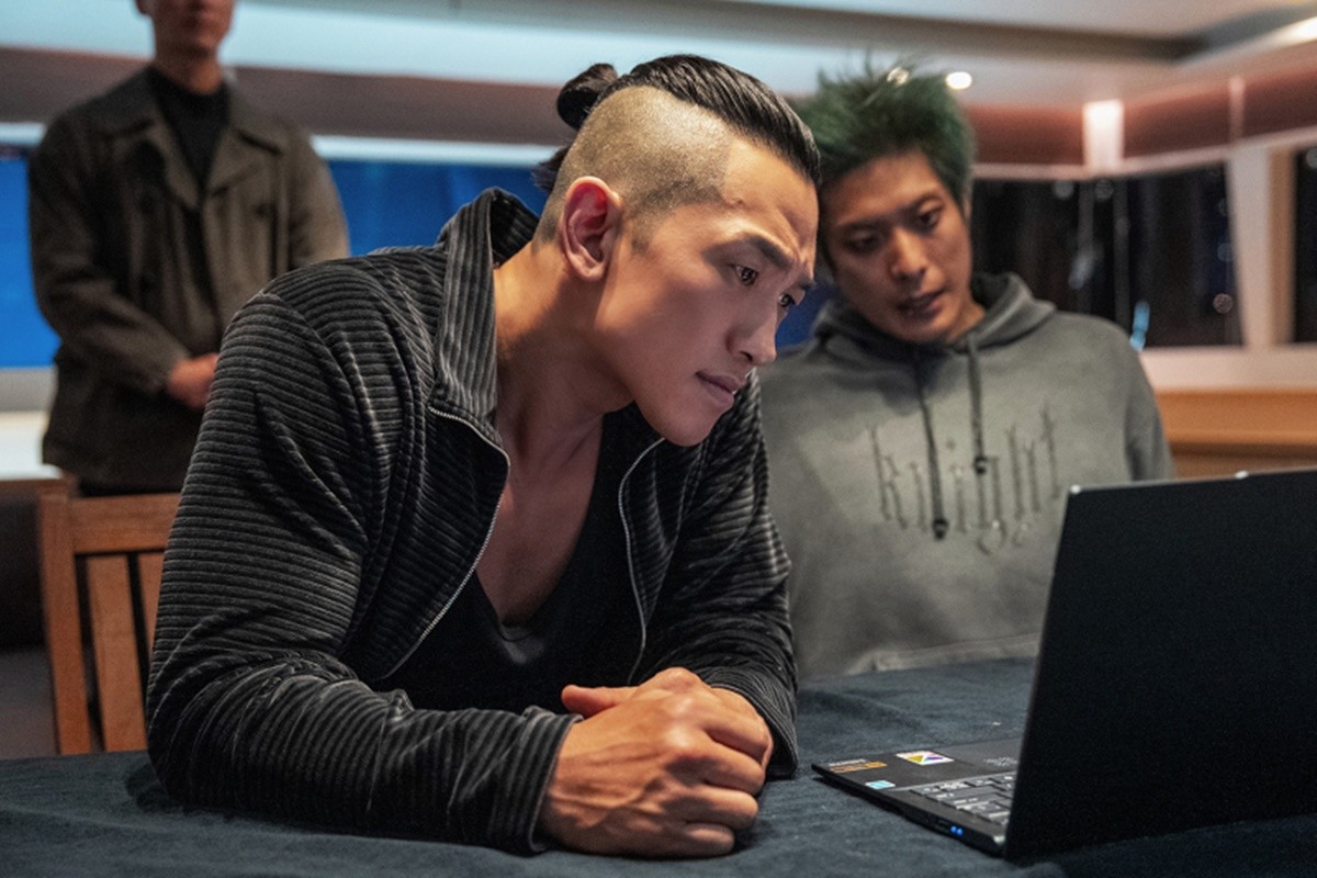 '사냥개들2'에서 빌런 백정 역을 맡은 배우 정지훈 / 넷플릭스