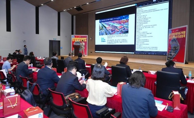 부산항만공사(BPA)가 중국 선전에서 부산항 신항 배후단지 투자유치 설명회를 열고 글로벌 첨단 제조·물류기업 유치에 나섰다. / 사진제공=부산항만공사