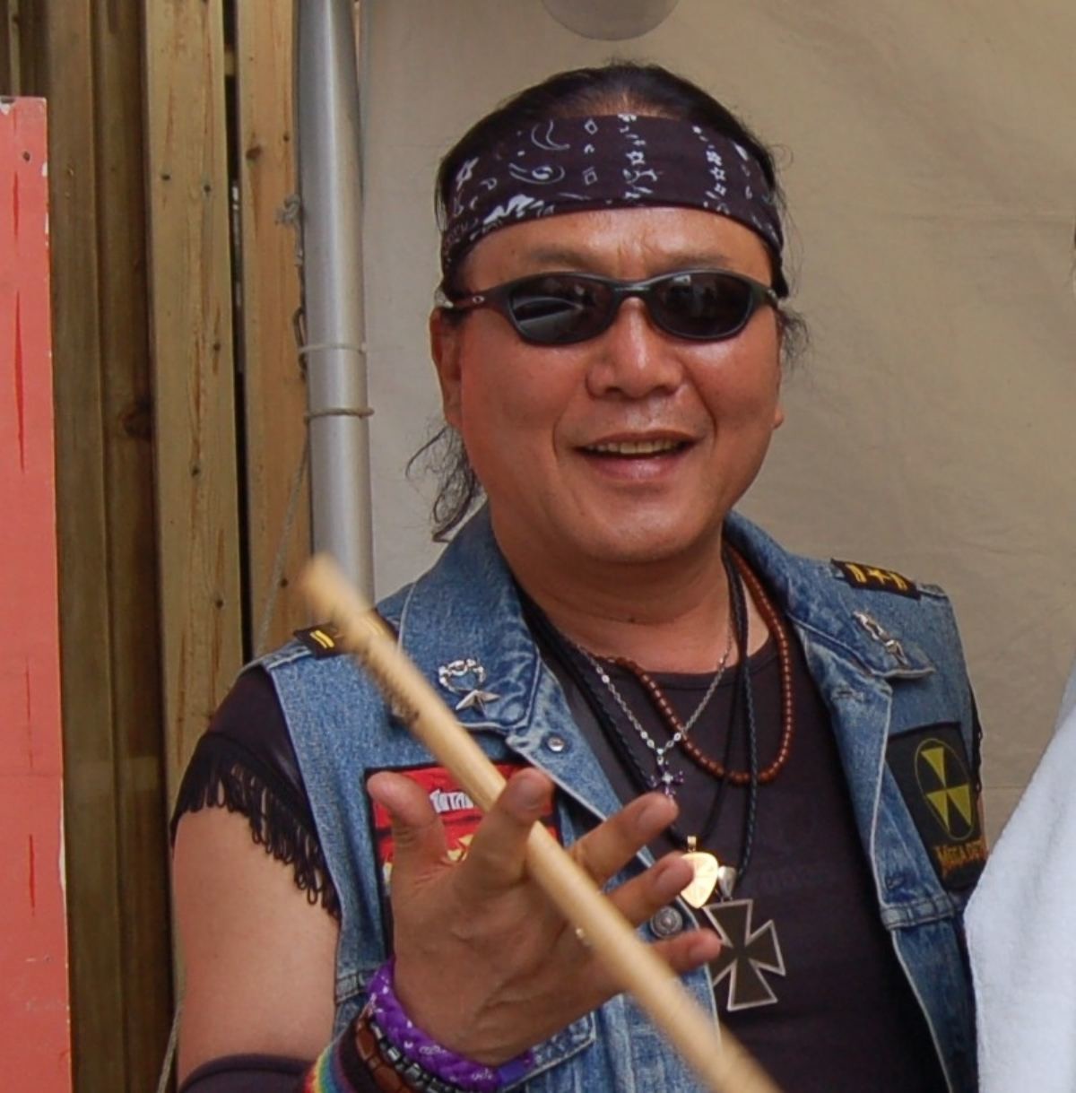 밴드 백두산 원년 멤버 드러머 한춘근. / 박성서 대중음악평론가 제공-연합뉴스