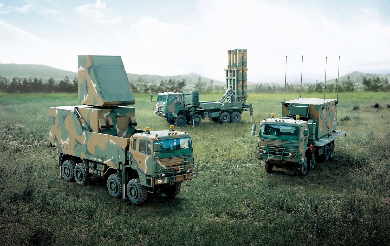 LIG넥스원이 생산하는 지대공 미사일 요격 시스템 '천궁-II' / 방위사업청 제공