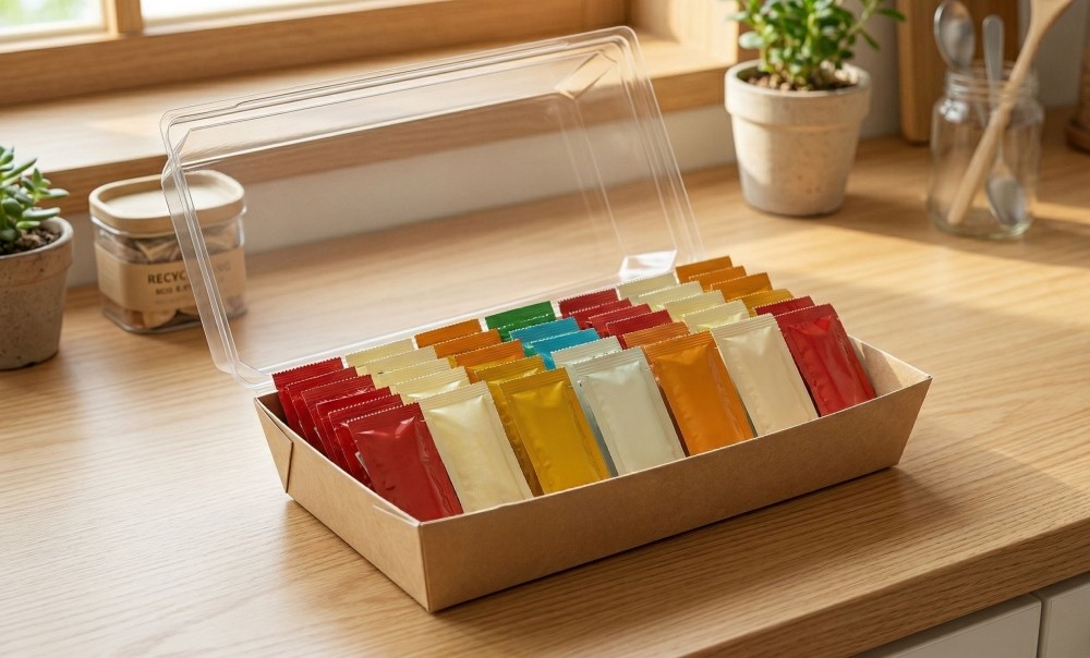 기사를 바탕으로 AI가 생성한 자료사진. 다양한 샌드위치 케이스를 활용해 수납함으로 활용할 수 있다.