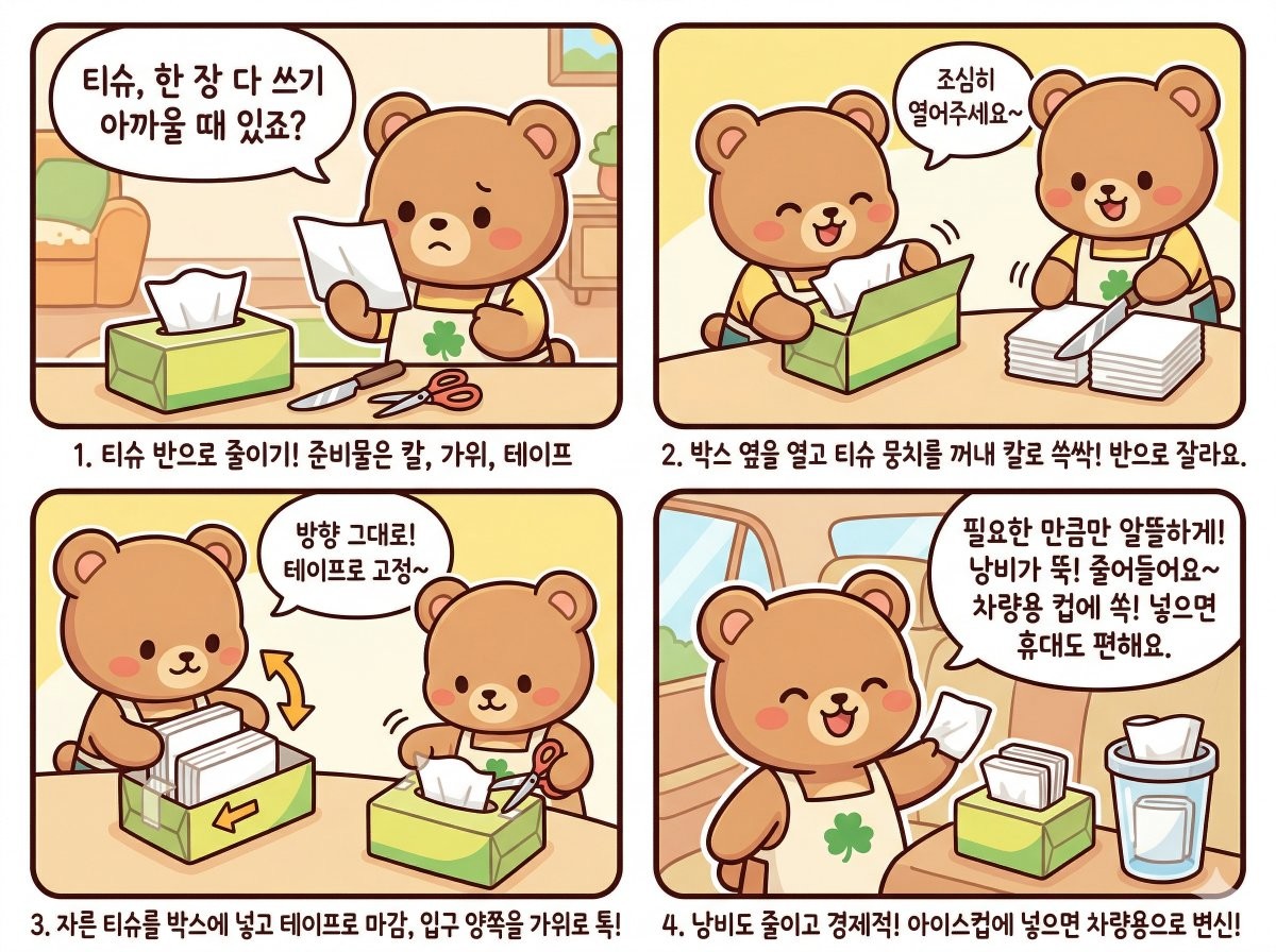 기사 내용 이해를 돕기 위해 제작한 AI 네컷 만화