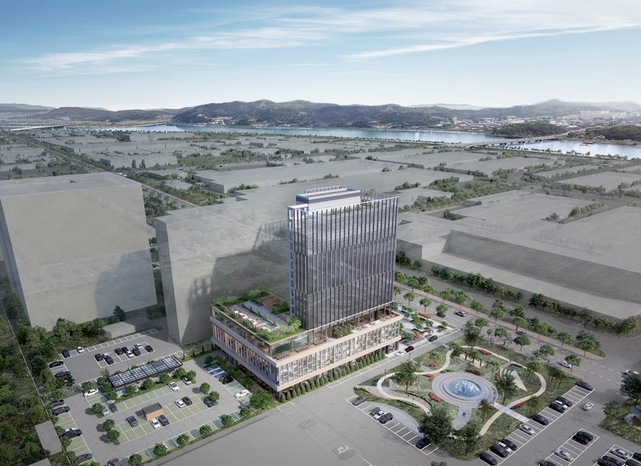 구미시 공단동 관광숙박시설 조감도. / 구미시 제공