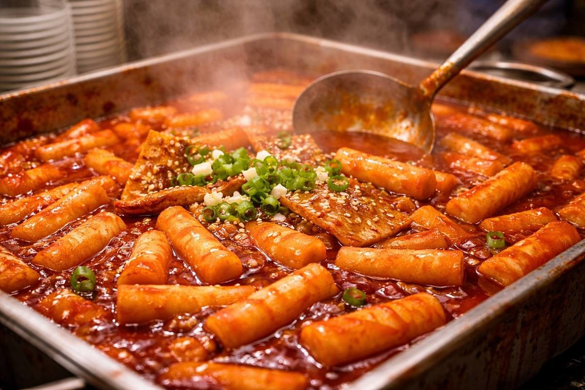 한국인 소울 푸드 떡볶이. 기사에 대한 이해를 돕기 위해 AI 툴로 제작한 자료 사진