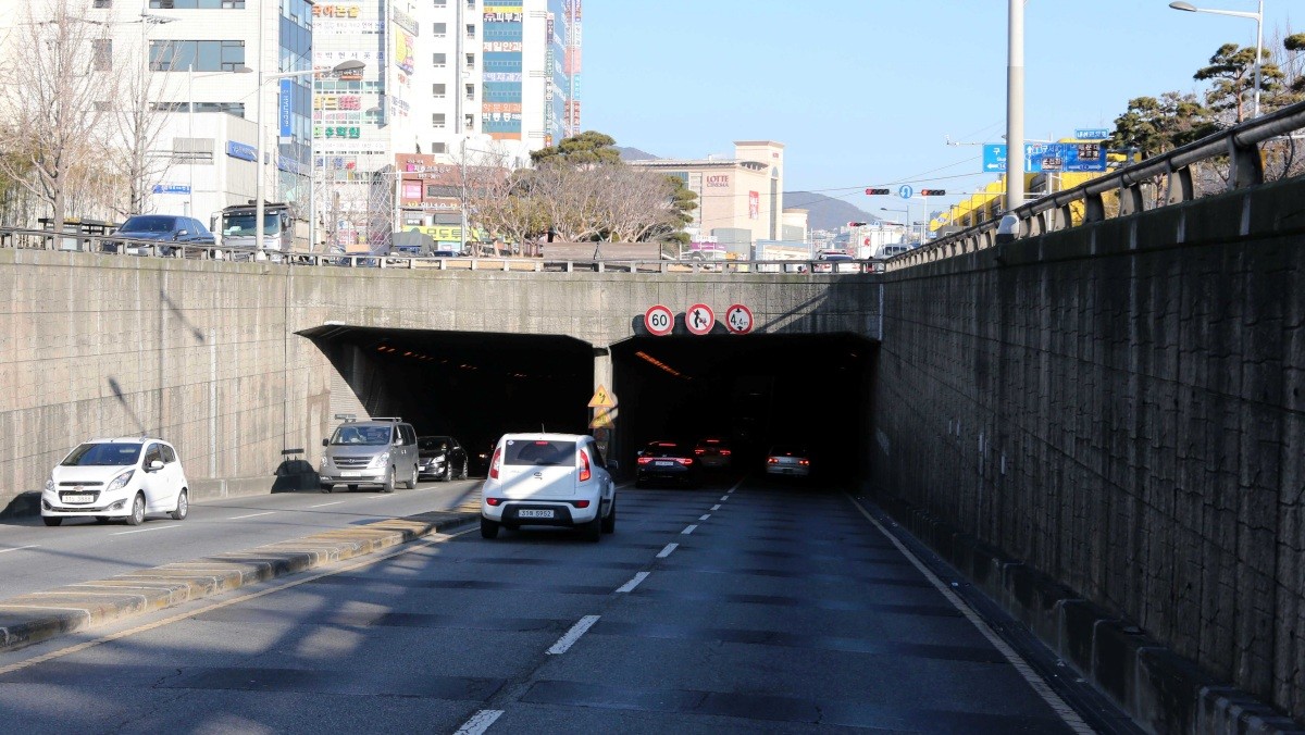 내성지하차도. / 연합뉴스